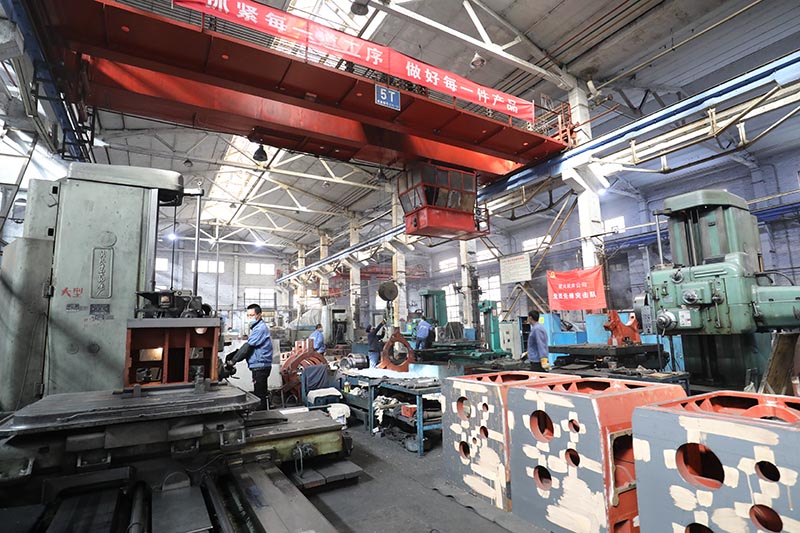 星火機床機械制造公司復工復產紀實